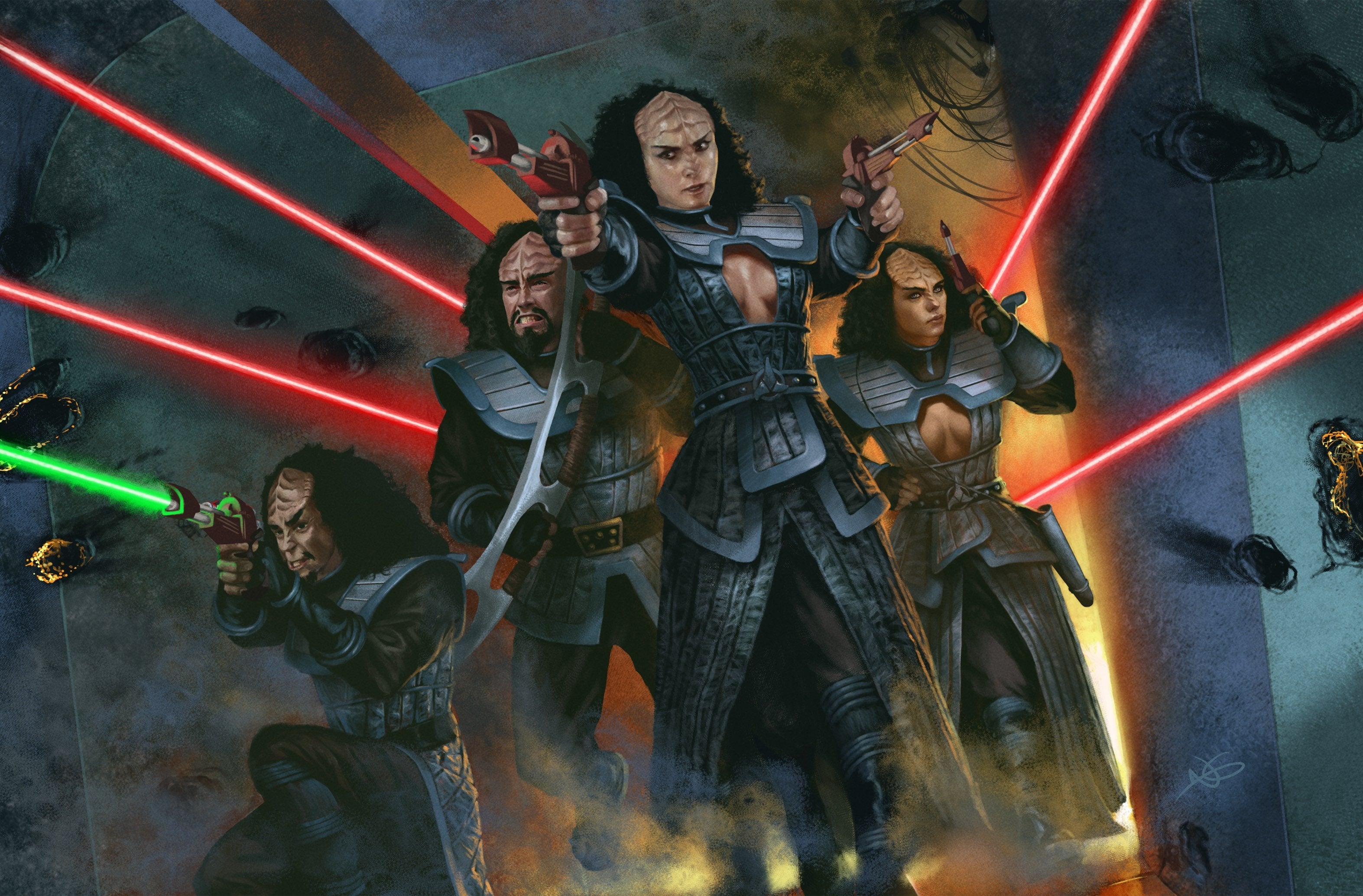 Star Trek Adventures: Meet the Klingon Quickstart Commandos