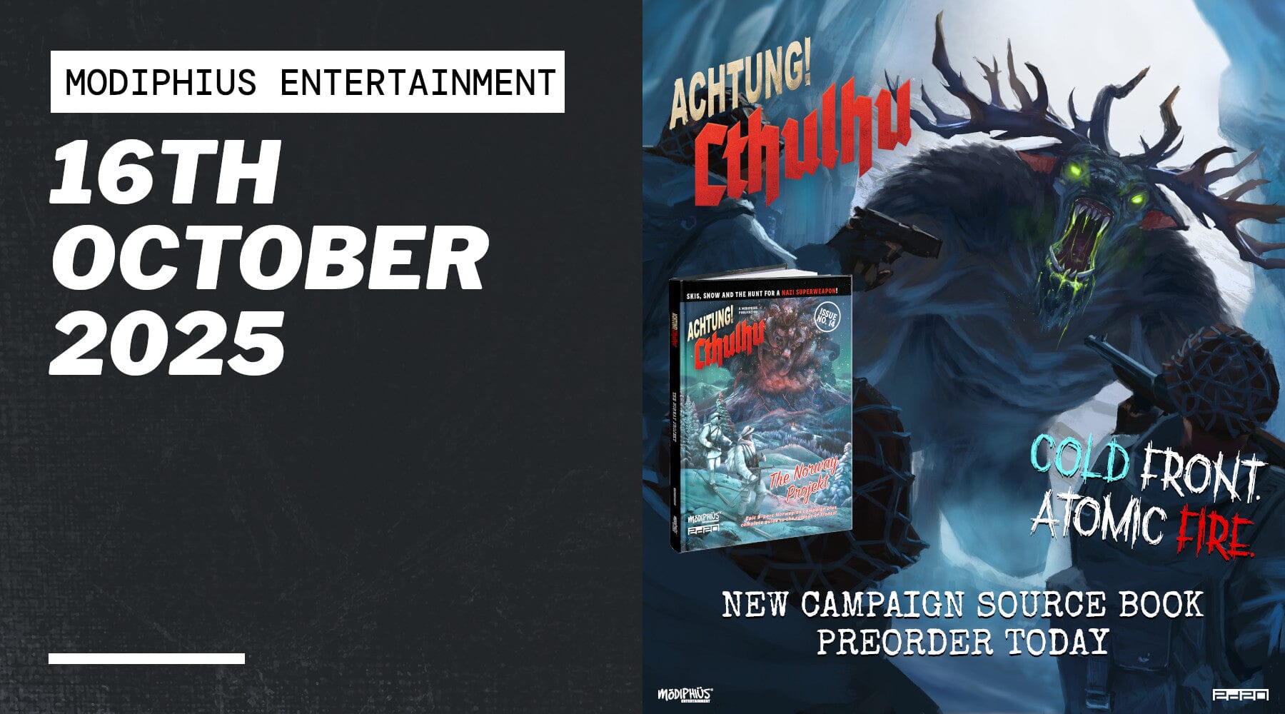 New Campaign Guide for Achtung! Cthulhu Available for Pre-order