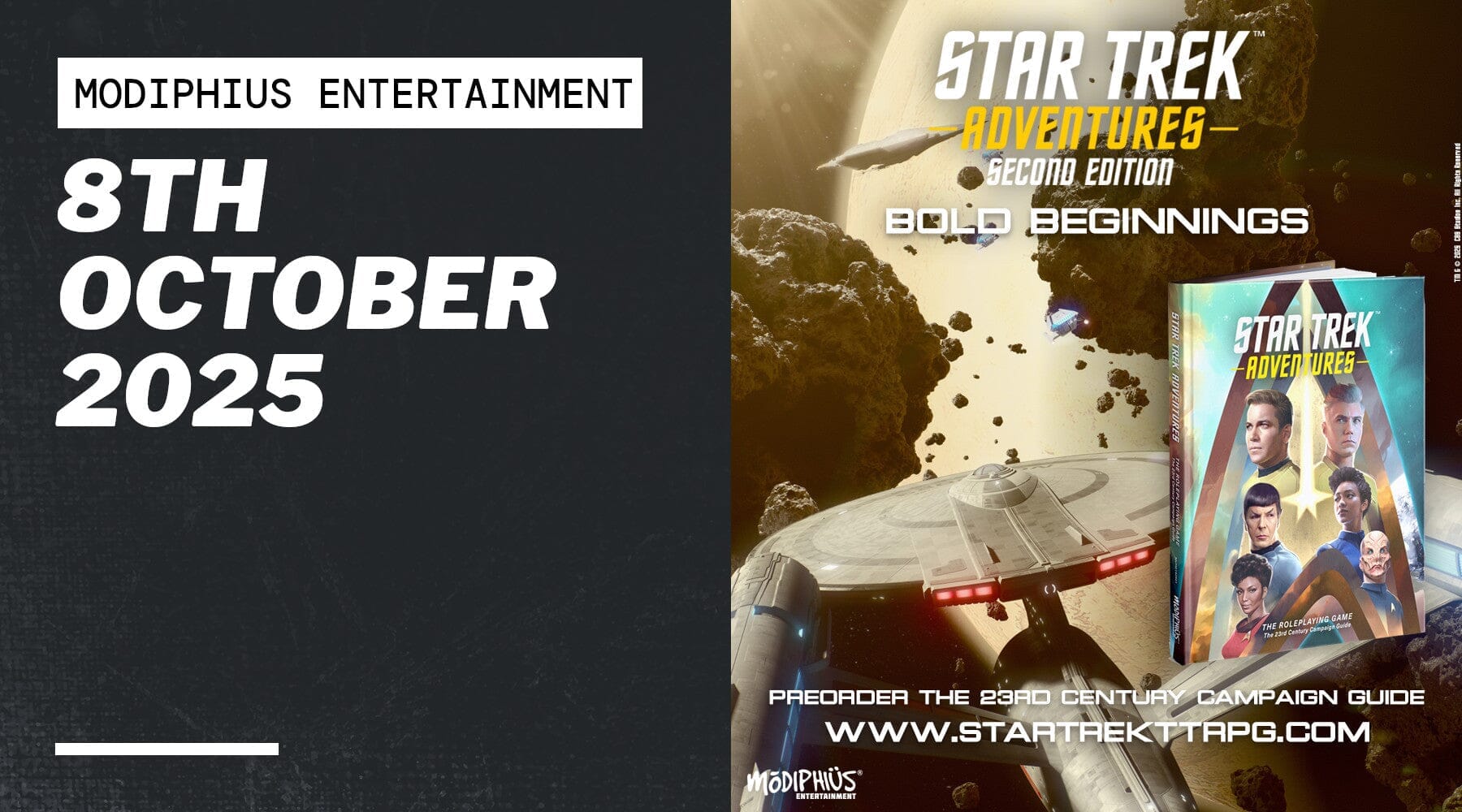 Star Trek Adventures The 23rd Century Guide Now Available for Pre-order