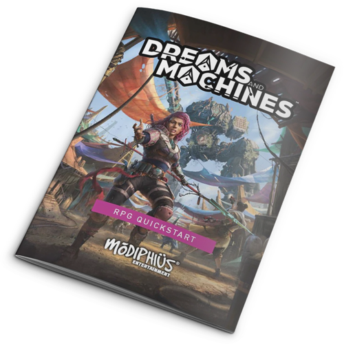Printed Quickstarts - Dreams and Machines, Dune, Star Trek Adventures-Second Edition
