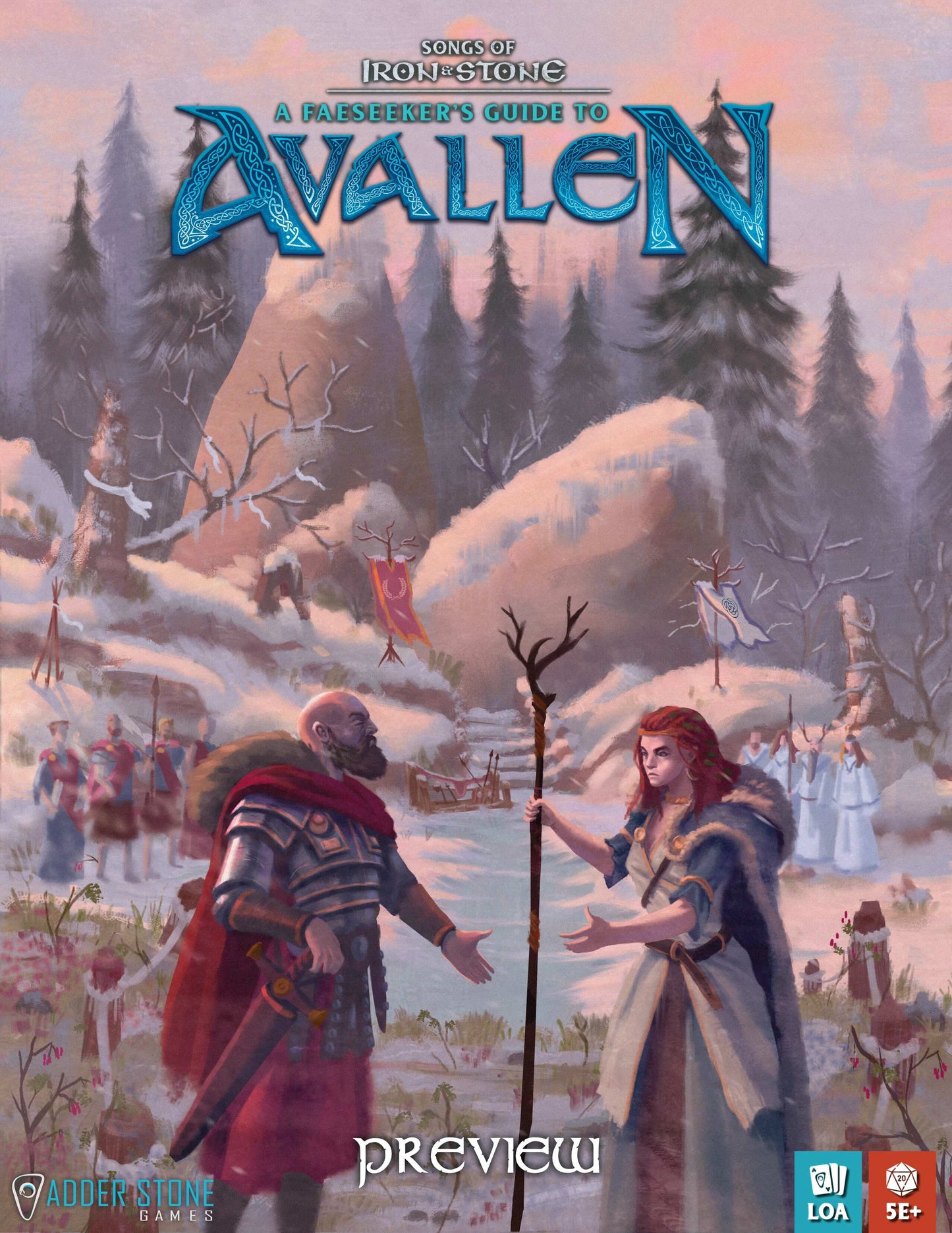 A Faeseeker's Guide to Avallen - Free Preview PDF Legends of Avallen Modiphius Entertainment
