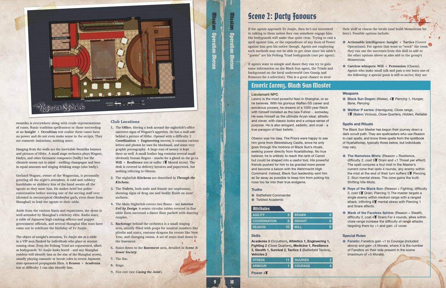 Achtung! Chtulhu 2d20: Operation Oberon (PDF) Achtung! Cthulhu 2d20 Modiphius Entertainment