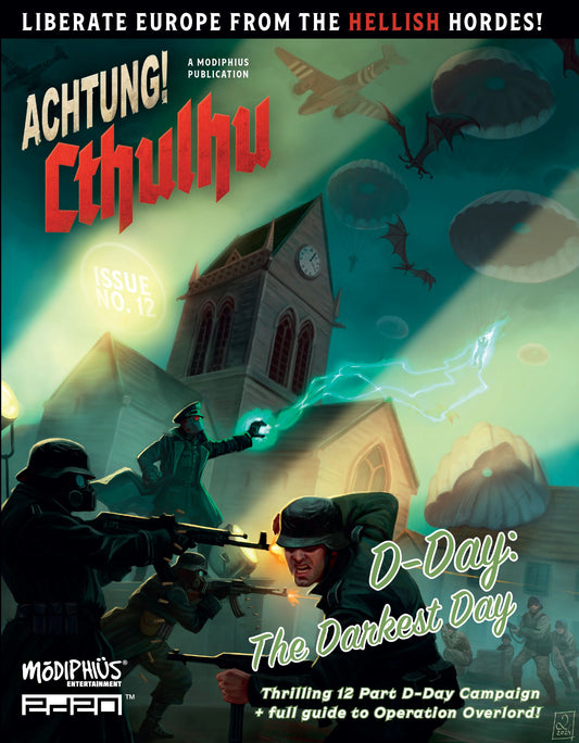 Achtung! Cthulhu 2d20 - D-Day: The Darkest Day Achtung! Cthulhu 2d20 Modiphius Entertainment