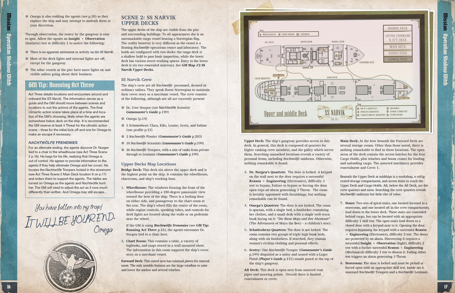 Achtung! Cthulhu Operation Shadow Witch PDF Achtung! Cthulhu 2d20 Modiphius Entertainment