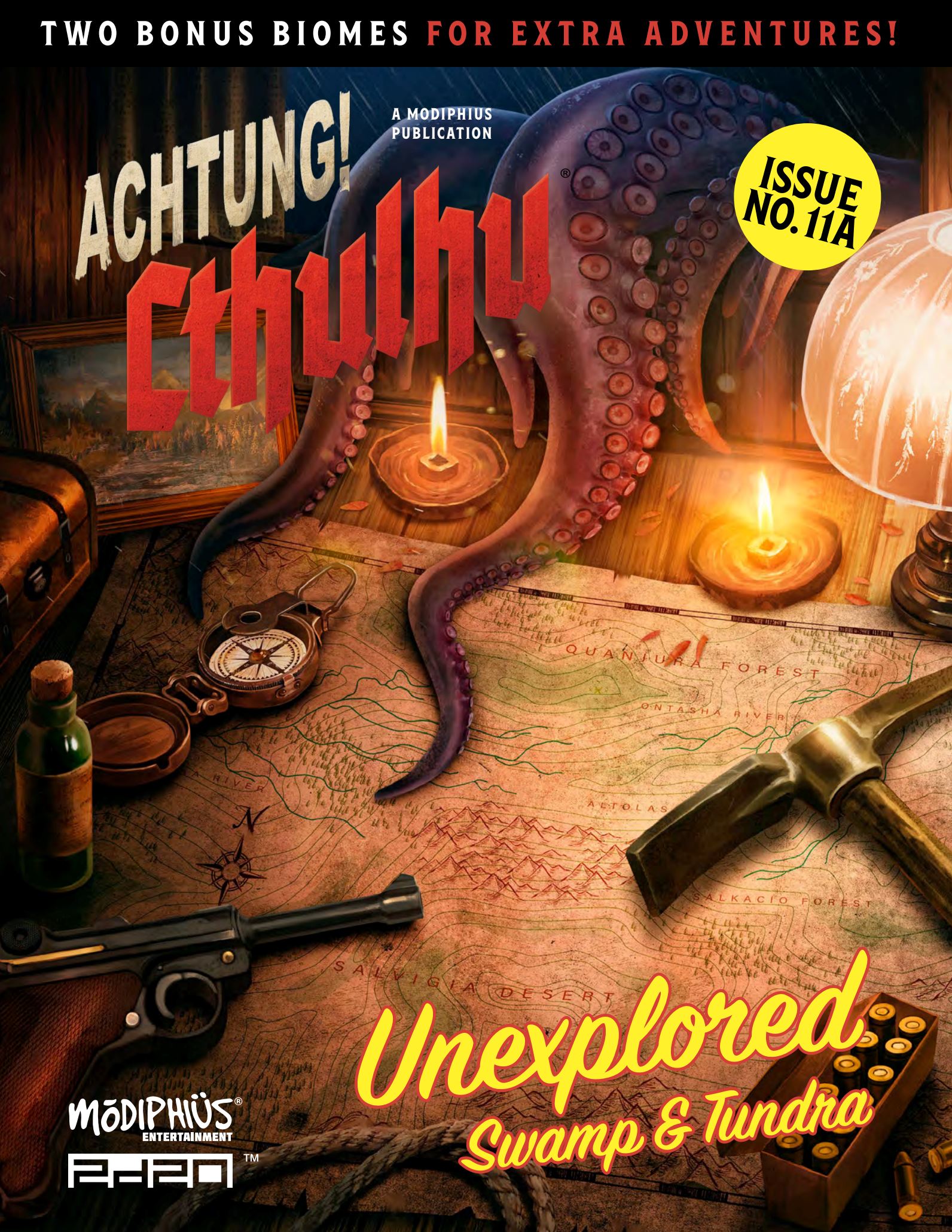 Achtung! Cthulhu 2d20: Unexplored: Swamp + Tundra Biomes (PDF