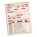Cohors Cthulhu RPG Character Sheet Pad Cohors Cthulhu Modiphius Entertainment