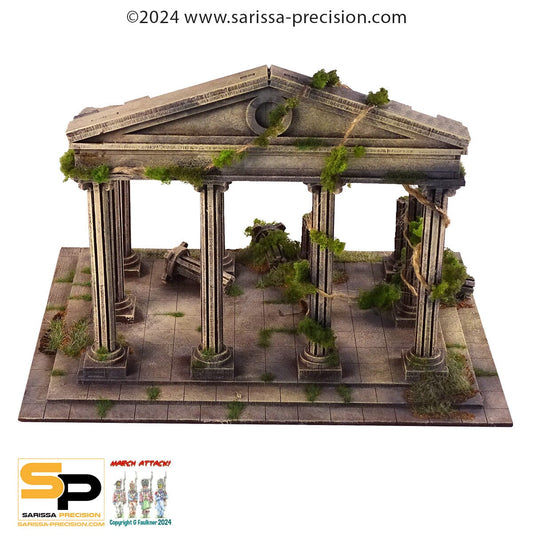 Cohors Cthulhu: Tactics Terrain - Temple of Apollo Ruin Cohors Cthulhu: Tactics Modiphius Entertainment