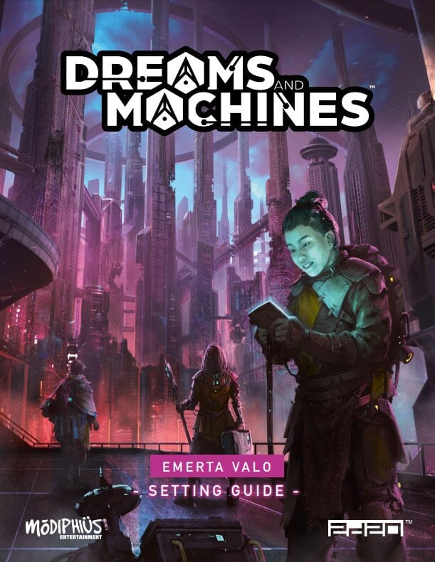 Dreams and Machines: Setting Guide - Emerta Valo (PDF) Dreams and Machines Modiphius Entertainment