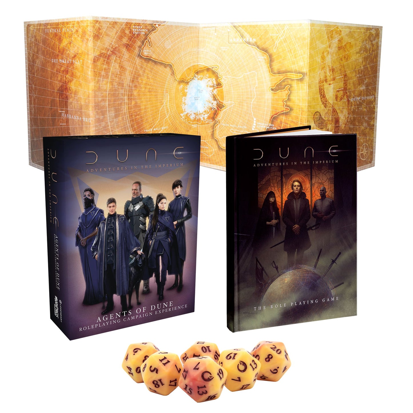 Dune Essentials Standard Bundle Dune - Adventures in the Imperium Modiphius Entertainment