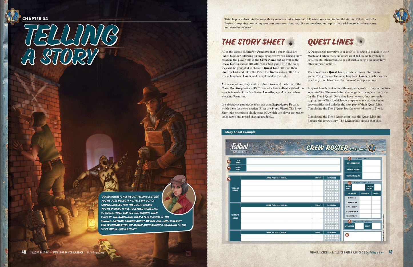 Fallout: Factions - Battle for Boston Rulebook (PDF) Fallout: Factions Modiphius Entertainment