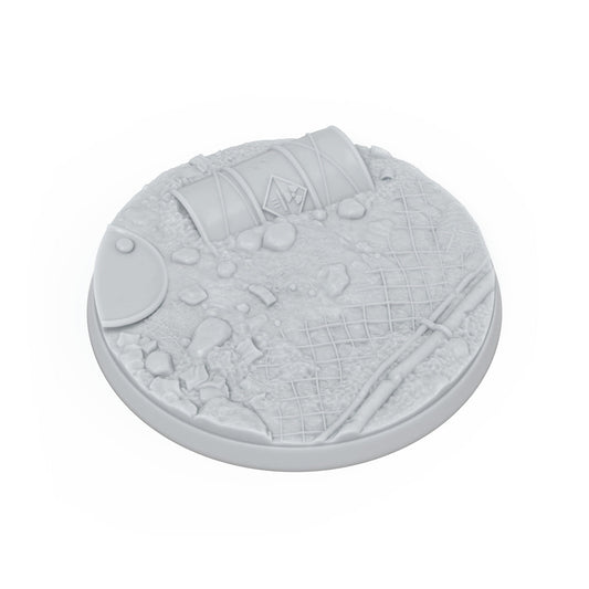 Fallout: Miniatures - 50mm Wasteland Scenic Bases Fallout: Miniatures Modiphius Entertainment