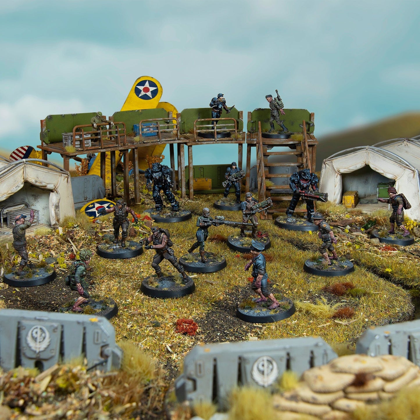 Fallout: Miniatures - Brotherhood of Steel Core Set (Plastic) Fallout: Miniatures Modiphius Entertainment