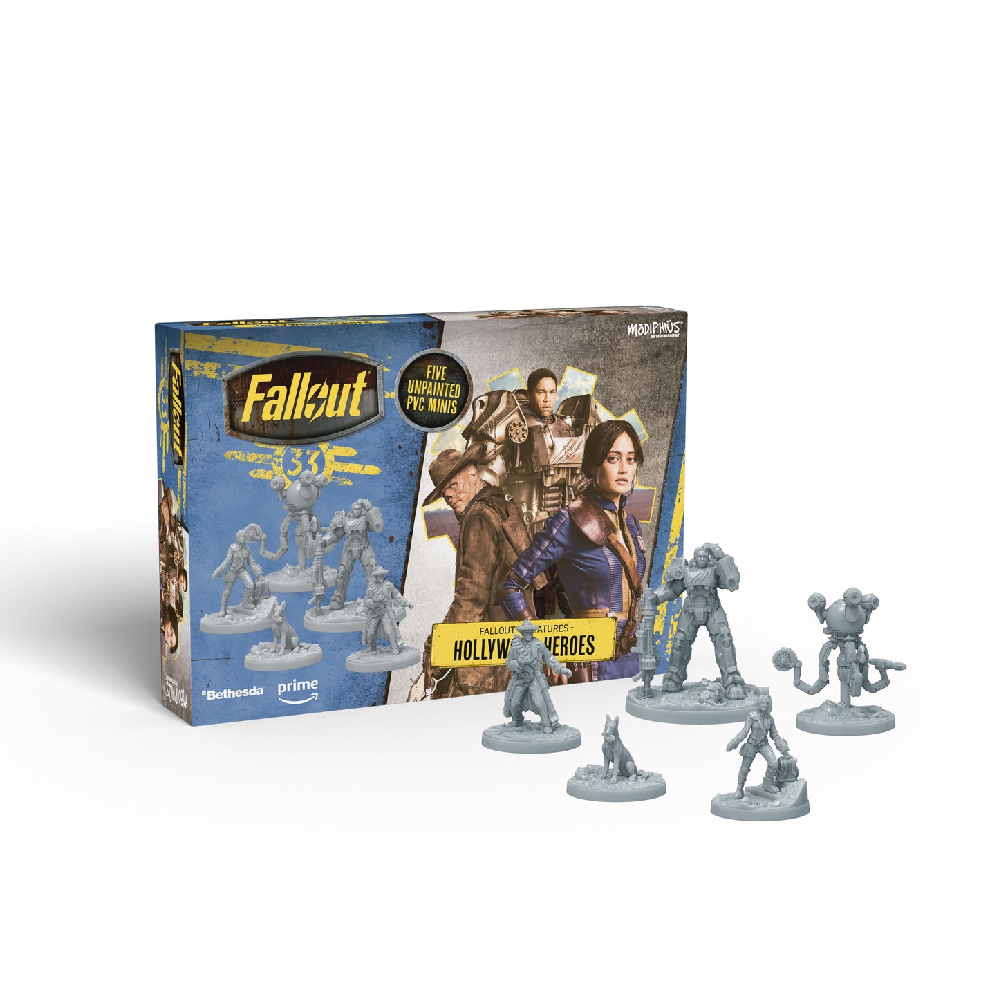 Fallout: Miniatures - Hollywood Heroes (Amazon TV Show Tie-in) - PVC Set Fallout: Miniatures Modiphius Entertainment