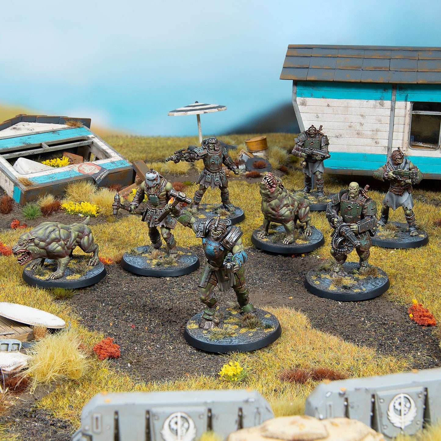 Fallout: Miniatures - Super Mutants Core Set (Plastic) Fallout: Miniatures Modiphius Entertainment