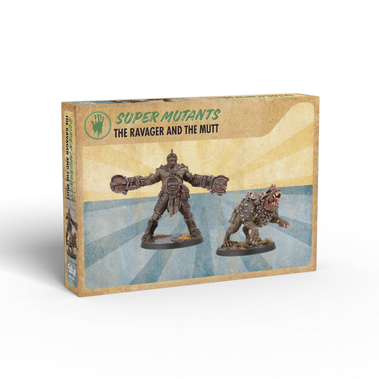 Fallout: Miniatures - The Ravager & The Mutt Fallout: Miniatures Modiphius Entertainment