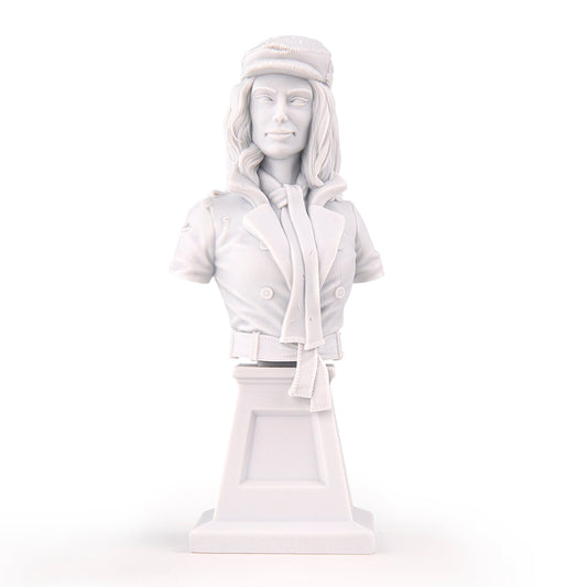 Fallout Painter's Bust - Piper Wright Fallout: Miniatures Modiphius Entertainment