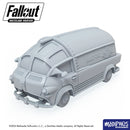 Fallout: Terrain - Print at Home - Commercial Vehicles Fallout: Wasteland Warfare Modiphius Entertainment