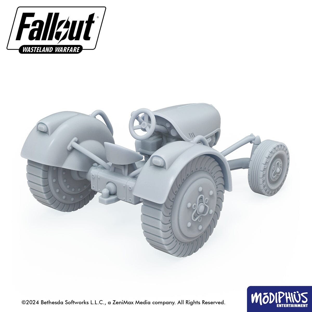 Fallout: Terrain - Print at Home - Industrial Vehicles (STL) Fallout: Wasteland Warfare Modiphius Entertainment