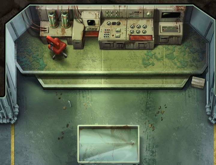 Fallout: The Roleplaying Game - Map Pack 1: Vault (PDF) Fallout RPG Modiphius Entertainment