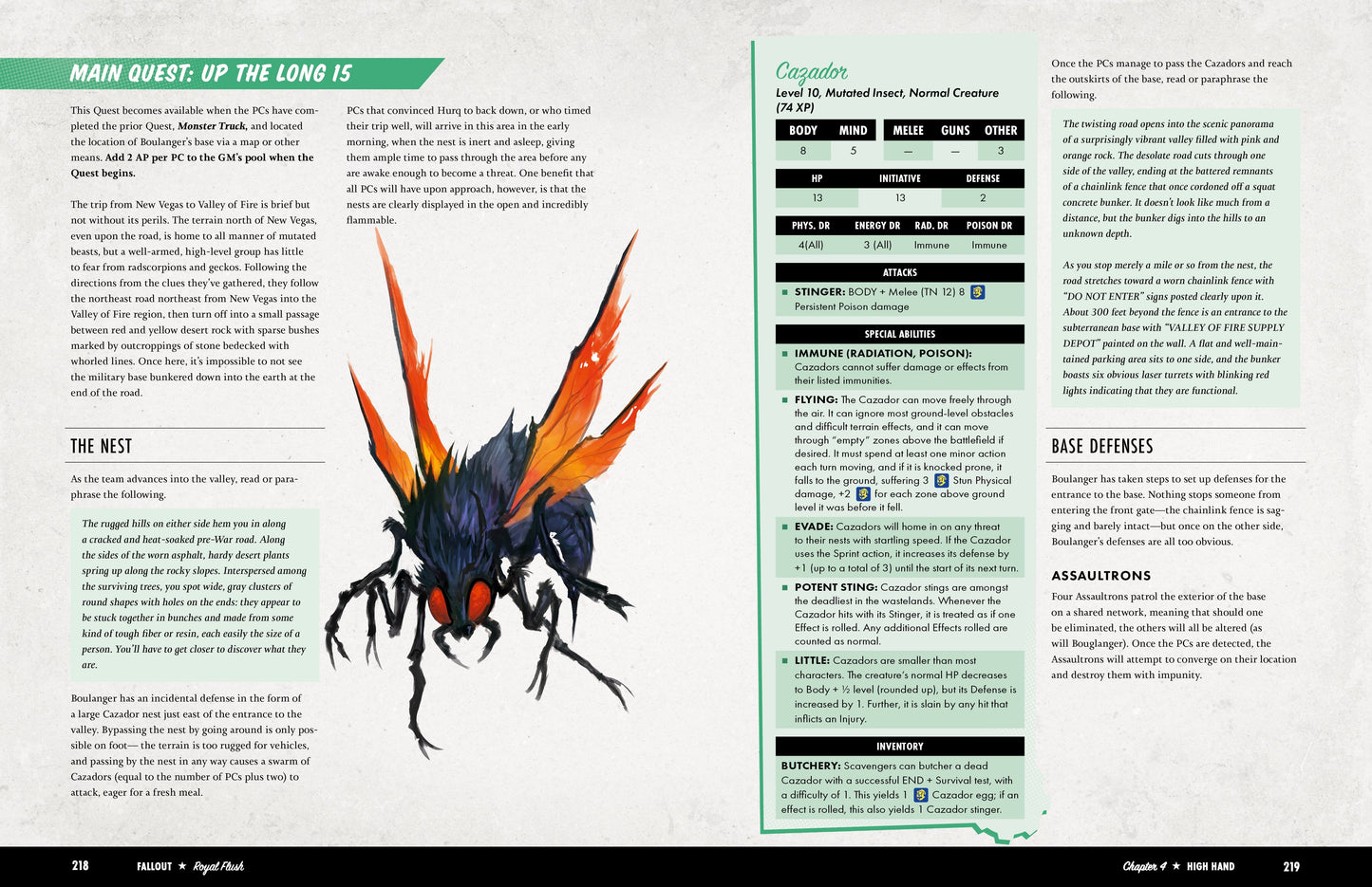 Fallout: The Roleplaying Game - Royal Flush Fallout RPG Modiphius Entertainment