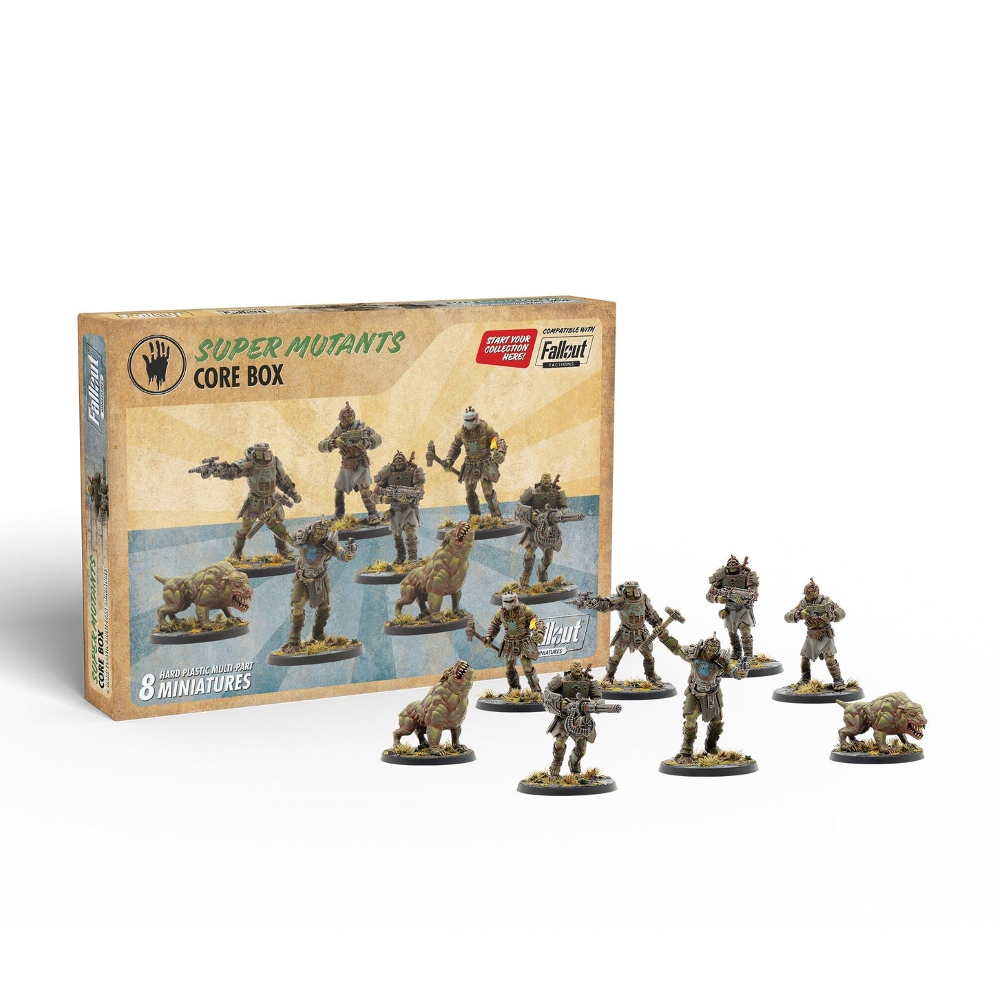 Fallout: Wasteland Warfare - Factions of the Wasteland Bundle Fallout: Wasteland Warfare Modiphius Entertainment