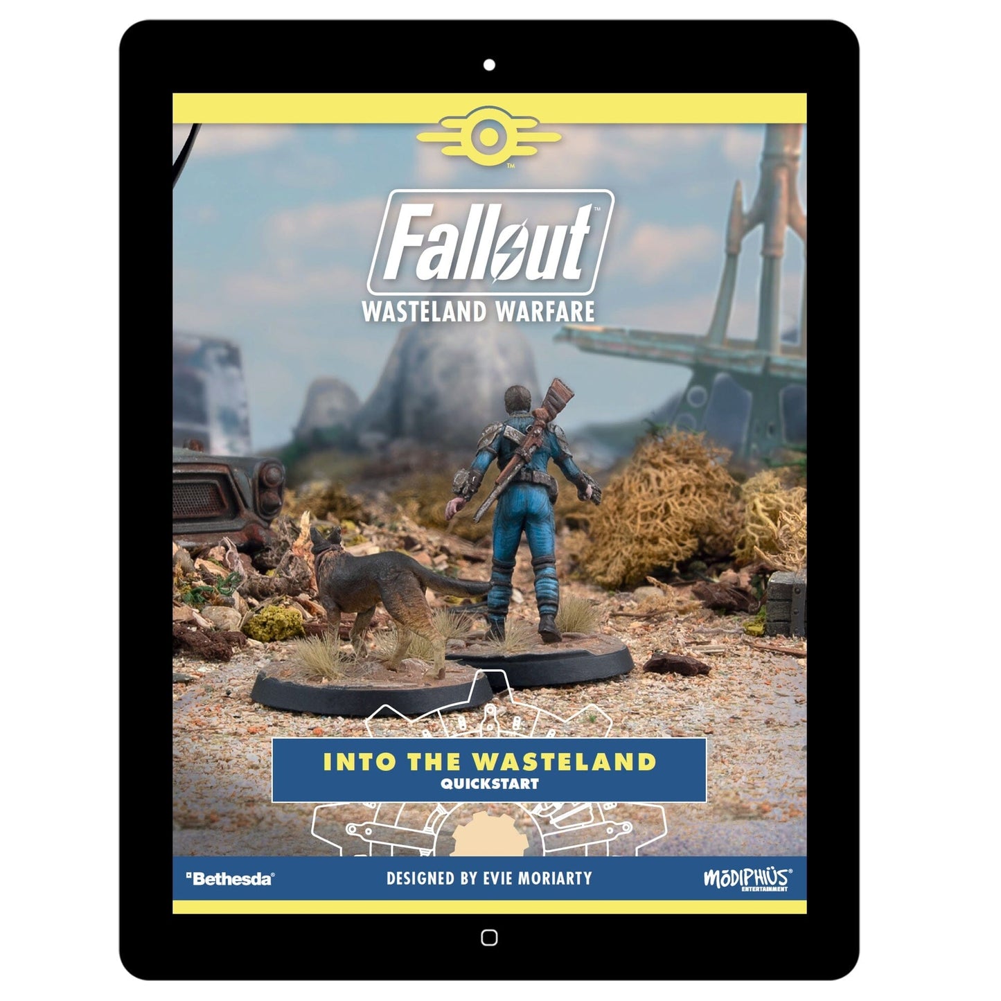 Fallout: Wasteland Warfare - Into the Wasteland Quickstart PDF Fallout: Wasteland Warfare Modiphius Entertainment
