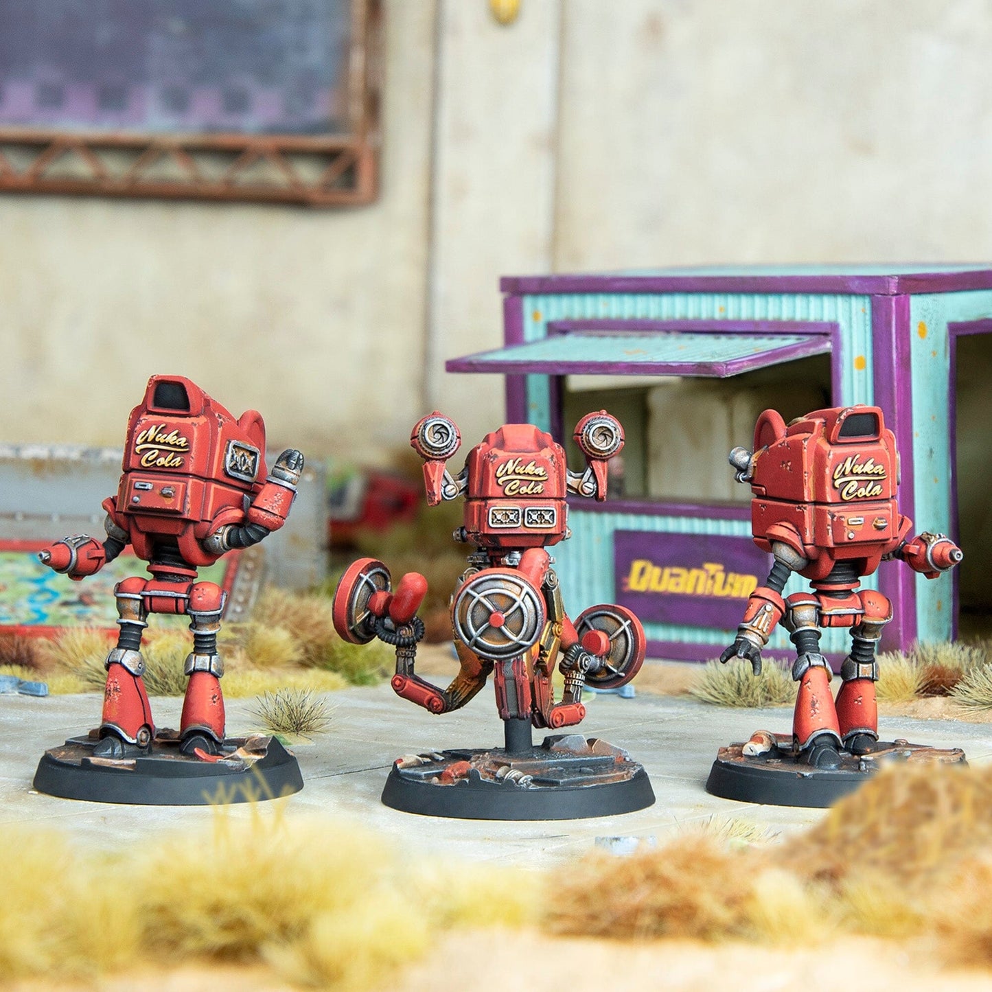 Fallout: Wasteland Warfare - Robots - Starlight Theatre Staff Fallout: Wasteland Warfare Modiphius Entertainment