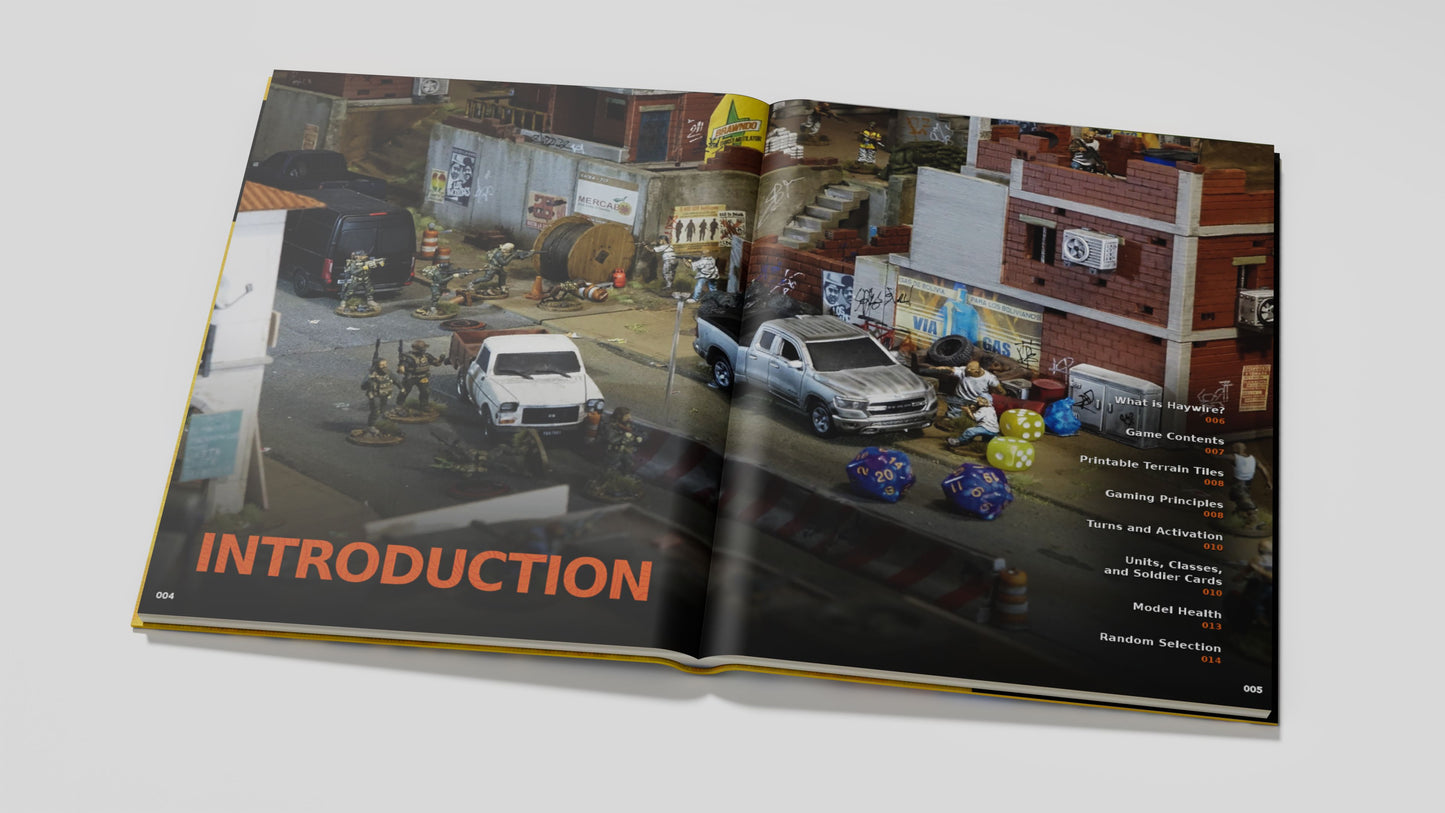 HAYWIRE MODERN Core Rulebook HAYWIRE MODERN Modiphius Entertainment