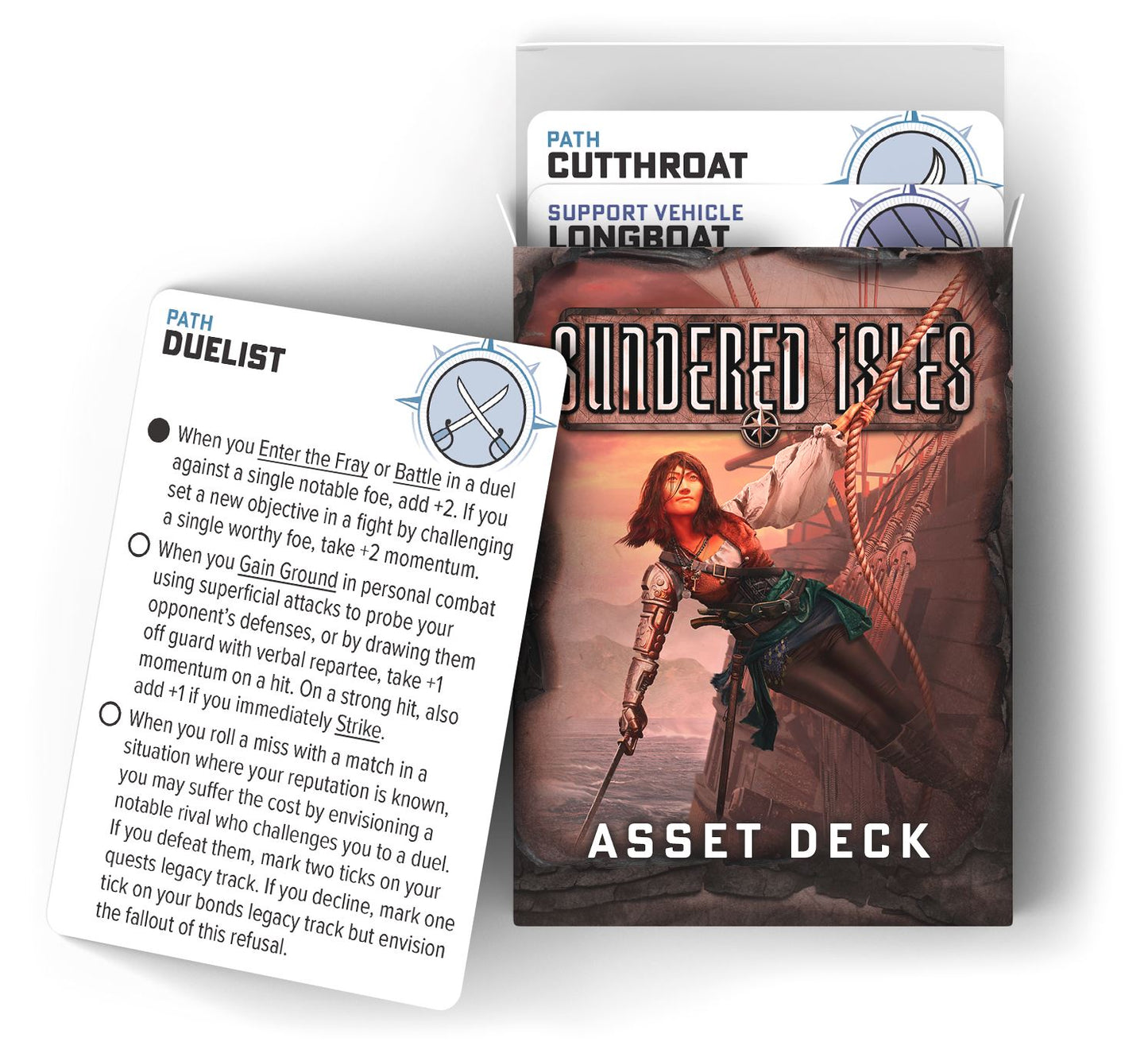 Ironsworn: Starforged - Sundered Isles - Asset Deck Ironsworn: Starforged Tomkin Press