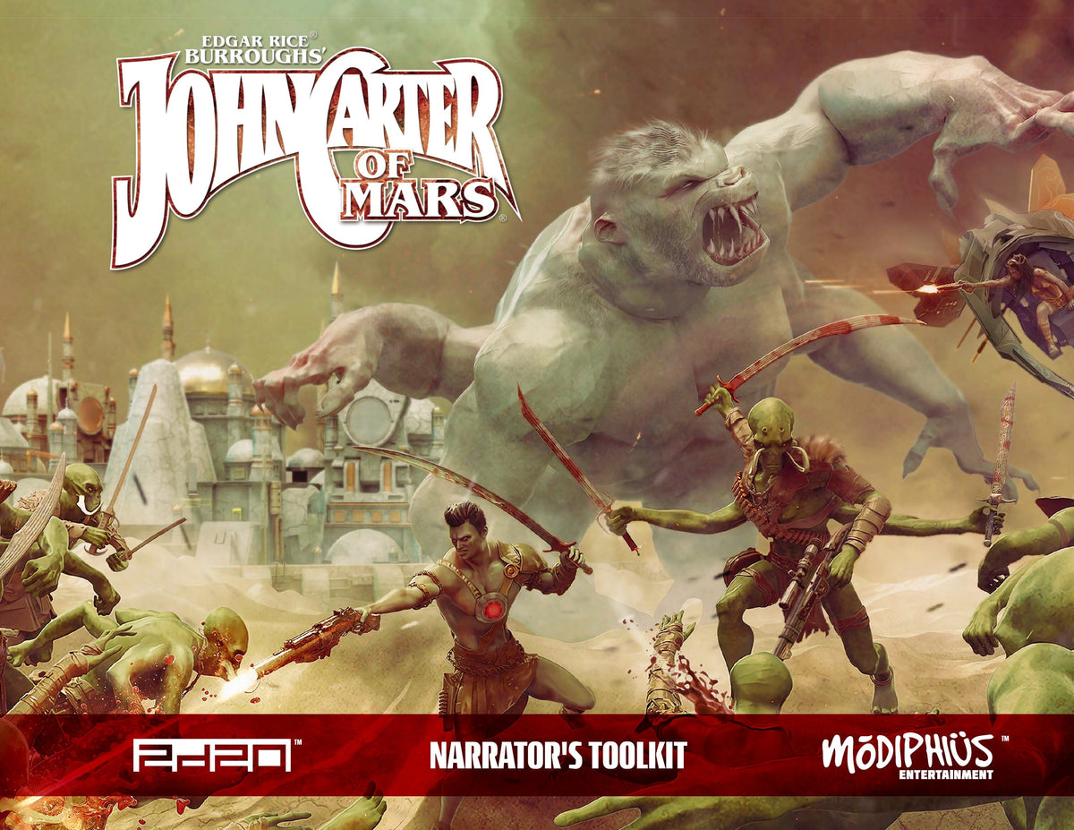 John Carter of Mars: Narrator's Toolkit - PDF John Carter Modiphius Entertainment