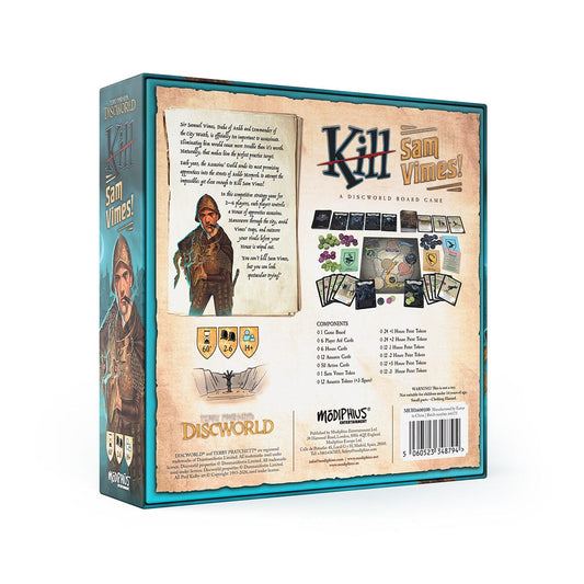 Kill Sam Vimes - A Discworld Board Game - Pre-Order Bundle Discworld Modiphius Entertainment
