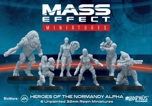 Mass Effect Miniatures - Heroes of the Normandy Alpha Mass Effect: The Board Game Modiphius Entertainment