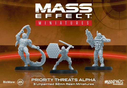 Mass Effect Miniatures - Priority Threats Alpha Mass Effect: The Board Game Modiphius Entertainment