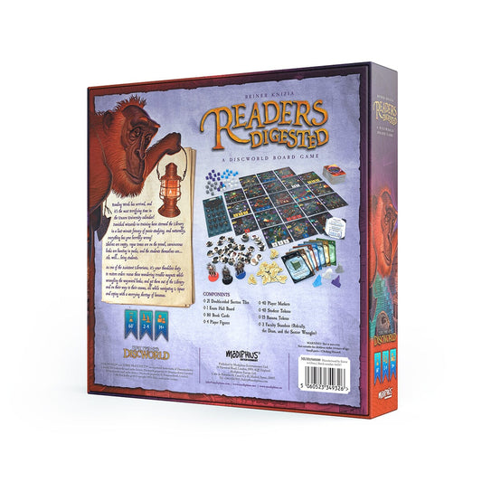 Readers Digested (Basic) - A Discworld Board Game - Pre-Order Bundle Discworld Modiphius Entertainment