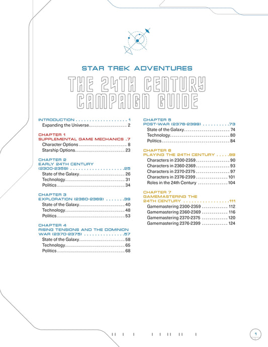 Star Trek Adventures - Second Edition - The 24th Century Campaign Guide Star Trek Adventures Modiphius Entertainment