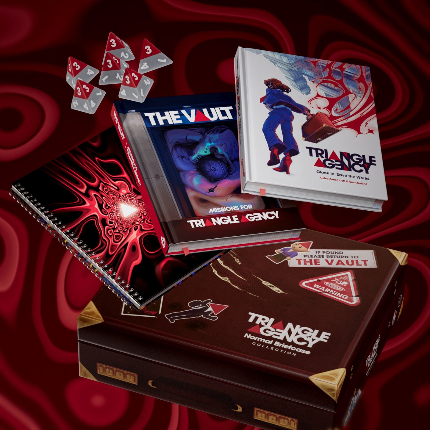 Triangle Agency: Normal Briefcase Collection Triangle Agency Haunted Table