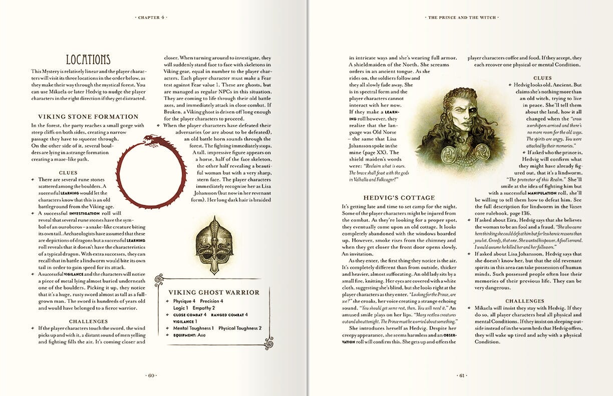 Vaesen - Lost Mountain Saga Vaesen Free League Publishing