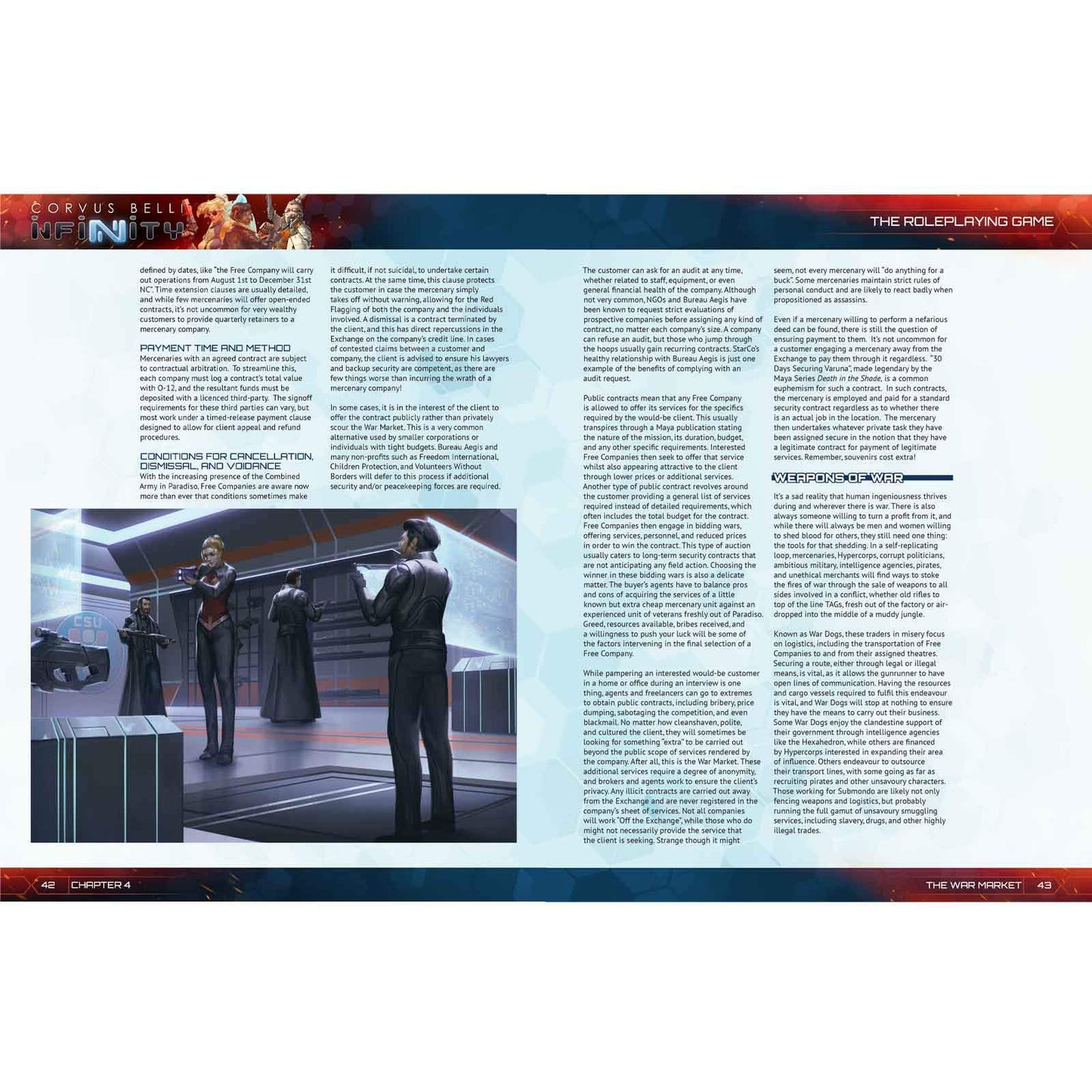 Infinity: Mercenaries Sourcebook - PDF