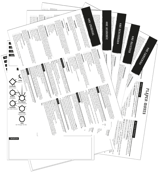 KULT: Divinity Lost - Archetype Bundle - Modiphius Entertainment