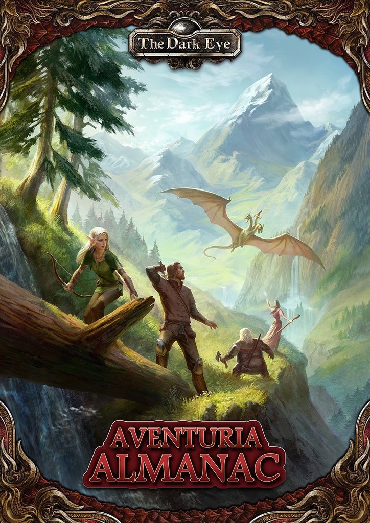 The Dark Eye: Aventuria Almanac Digest Edition - Modiphius Entertainment