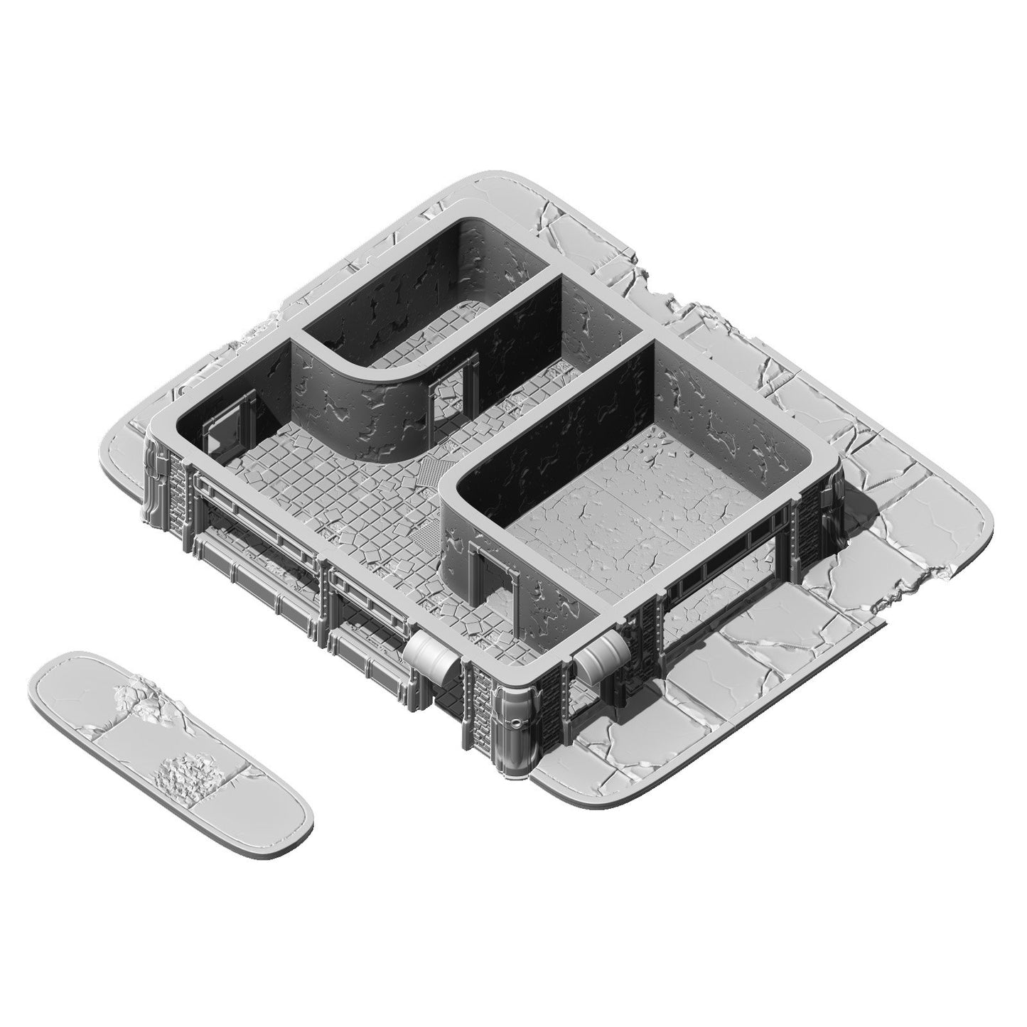 Fallout: Wasteland Warfare - Print at Home - Preserved Red Rocket STL