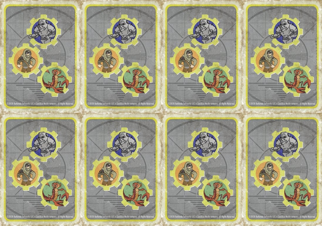 Fallout: Wasteland Warfare - Wave 3 AI Card Deck: Institute - PDF