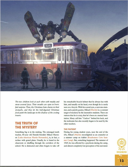 Tales From the Loop - Out of Time Campaign Book - Modiphius Entertainment