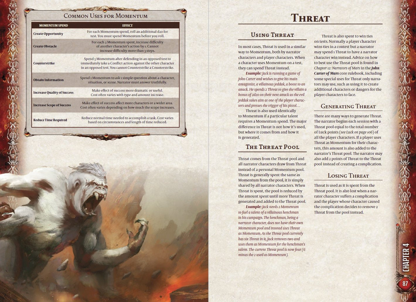 John Carter of Mars: Player's Guide - Modiphius Entertainment