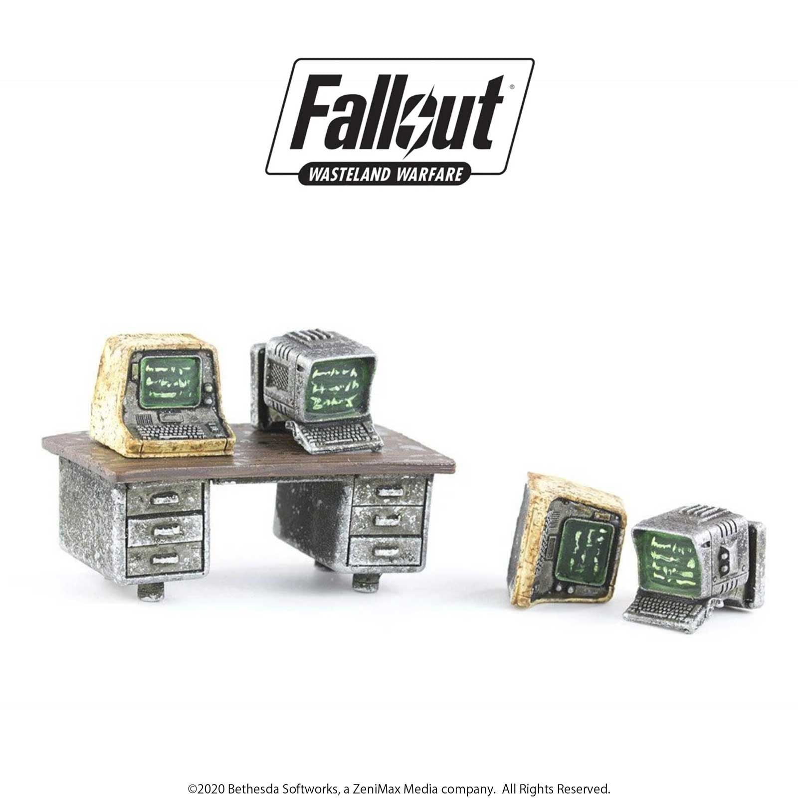Fallout: Wasteland Warfare Models - Terrain Expansion: Heavy Consoles