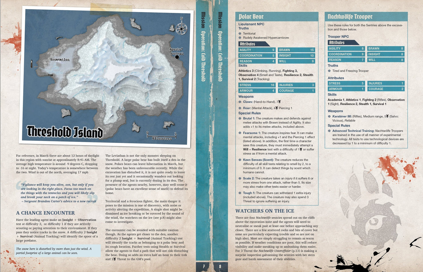 Achtung! Chtulhu 2d20: Operation Cold Threshold (PDF) Achtung! Cthulhu 2d20 Modiphius Entertainment