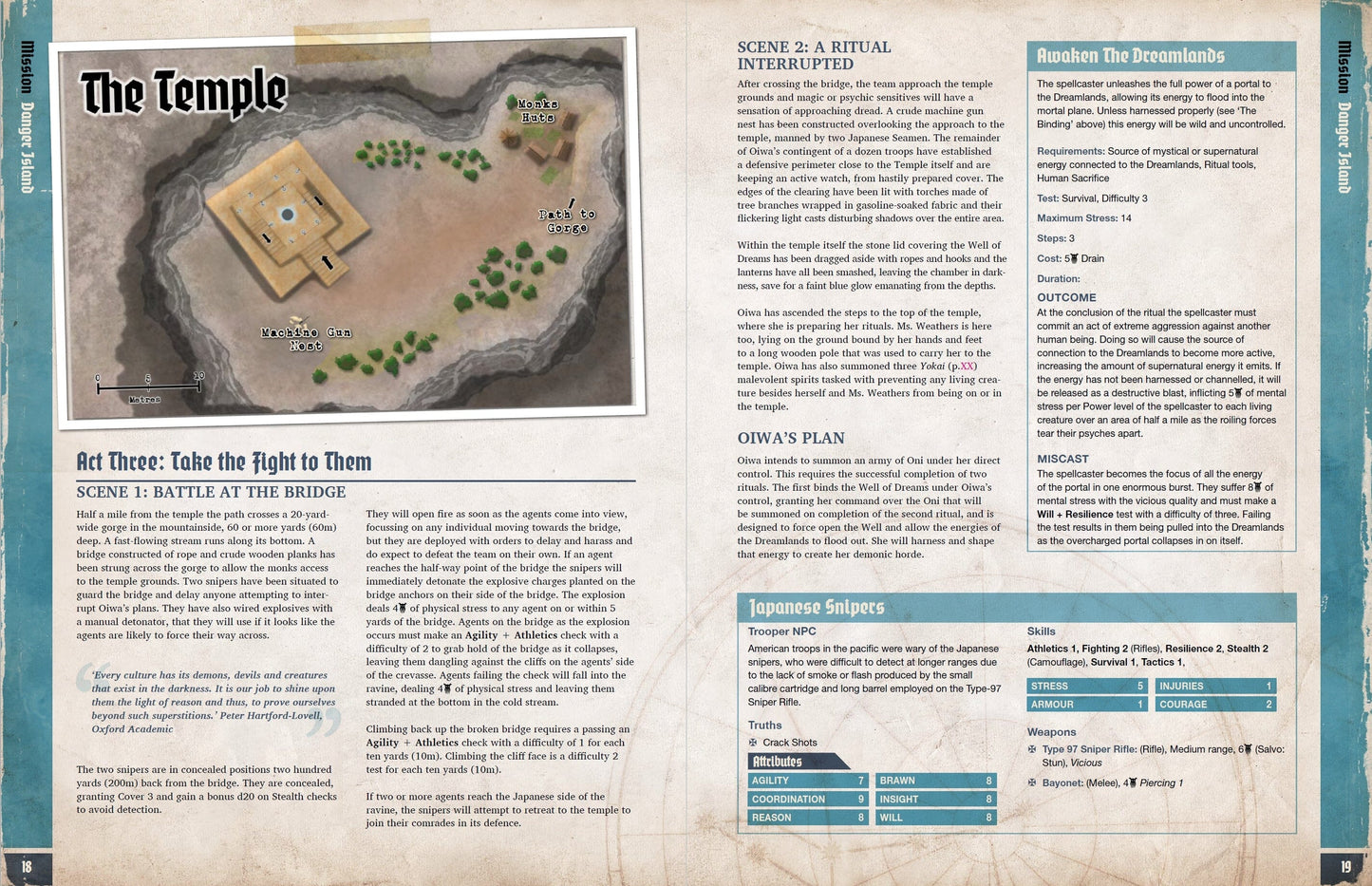 Achtung! Cthulhu 2d20: Danger Island (PDF) Achtung! Cthulhu 2d20 Modiphius Entertainment