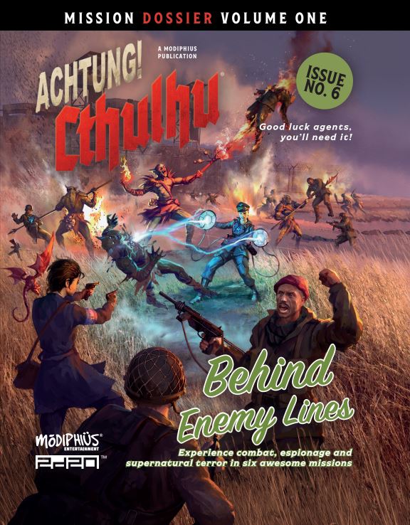 Achtung! Cthulhu 2d20: Mission Dossier 1 - Behind Enemy Lines Achtung! Cthulhu 2d20 Modiphius Entertainment