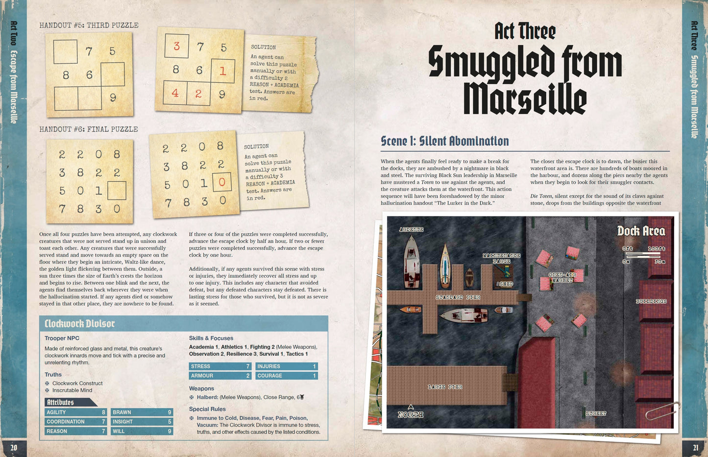 Achtung! Cthulhu 2d20: Operation Marseille - PDF Achtung! Cthulhu 2d20 Modiphius Entertainment