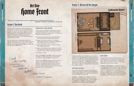 Achtung! Cthulhu 2d20: Operation Wallace (PDF) Achtung! Cthulhu 2d20 Modiphius Entertainment